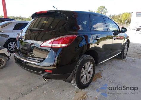 2011 Nissan Murano S z USA, uszkodzony, nr VIN JN8AZ1MU9BW061008